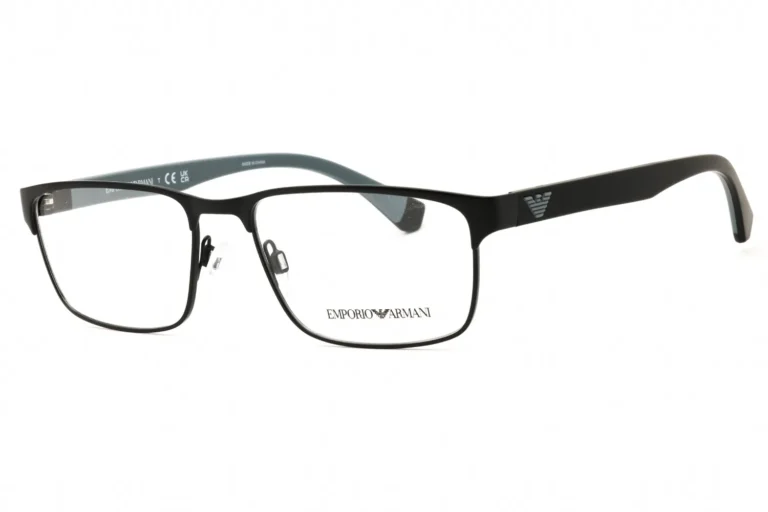 Emporio Armani 0EA1105 3014 Eyeglasses Matte Black 56mm Men