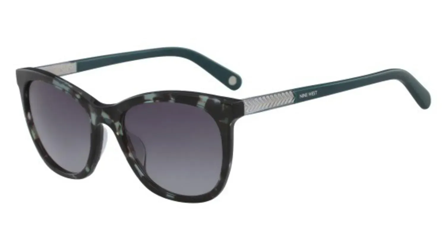 ?✨Authentic✨?Nine West NW634S Dark Tortoise Sunglasses Amazon.com: Sunglasses NINE WEST NW 644 S 428 Blue Pearlized  main image 4