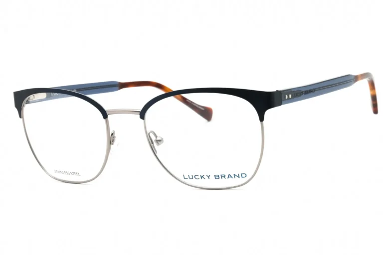 Lucky Brand VLBD318 0NAV Eyeglasses Navy 52mm Men