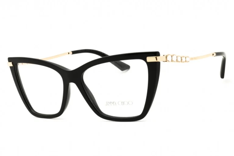 Jimmy Choo 0JC3020B 5000 Eyeglasses Black 55mm Women