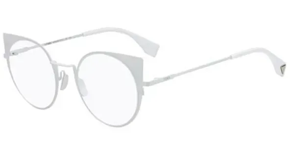 Fendi white Women\'s Eyeglasses s-l400.jpg main image 4