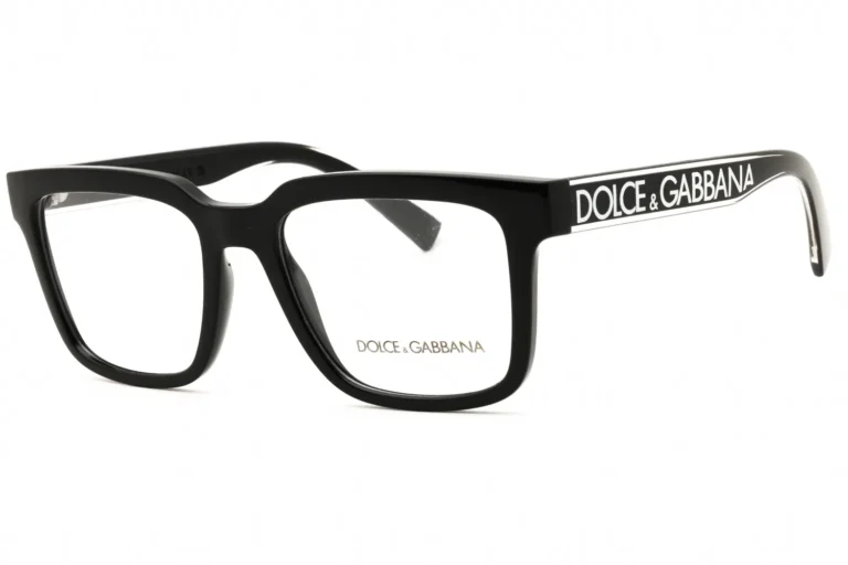 Dolce & Gabbana 0DG5101 501 Eyeglasses Black 52mm Unisex