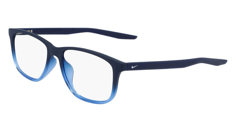Nike 5019 422 Eyeglasses Matte Midnight Navy Fade 47mm Kids