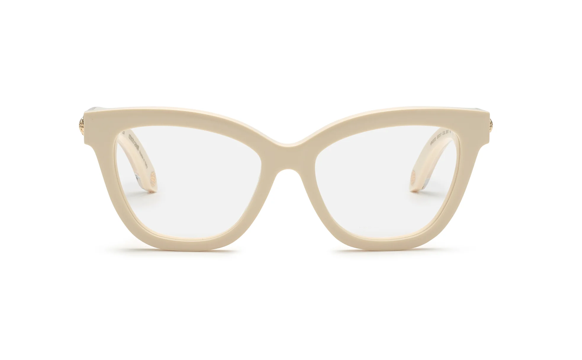 Roberto Cavalli VRC047 Eyeglasses Rose Gold Metal Round Contactsexpress.ca -- Roberto Cavalli VRC047 main image 3