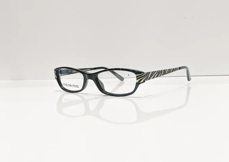 London Fog 7121 Eyeglasses Black 50mm Women