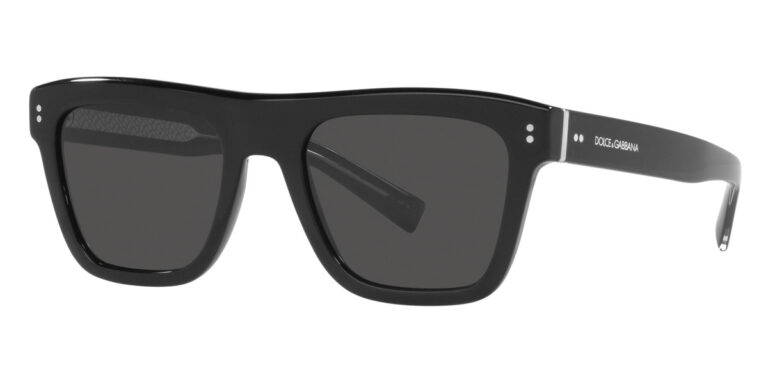 Dolce & Gabbana DG4420 50187 Sunglasses Black 52mm Unisex