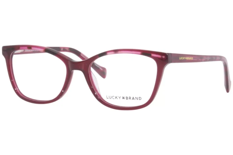 Lucky Brand D723 Eyeglasses Burgundy 49mm Women