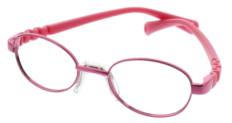 Dilli Dalli Sweet Pea Eyeglasses Raspberry 38mm Kids
