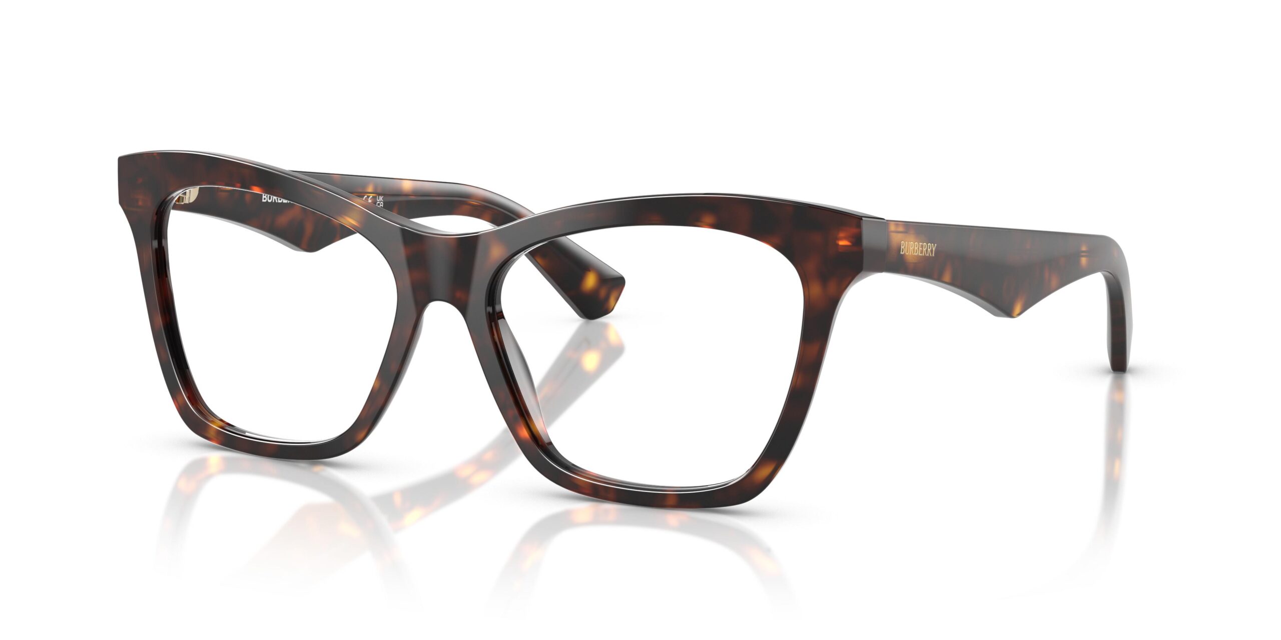 Burberry 0BE2416F 3002 Eyeglasses Tortoise 52mm Wo... | Lens 