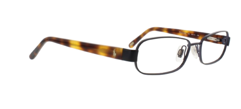 Polo Ralph Lauren 8028 432 Eyeglasses Satin Navy 46mm Men
