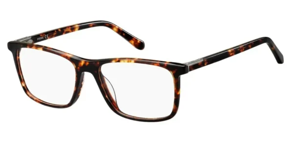 Fossil FOS 7076 086 Eyeglasses Havana 53mm Men
