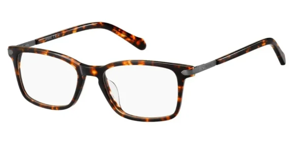 Fossil 7075 7075 Eyeglasses Dark Havana 52mm Men
