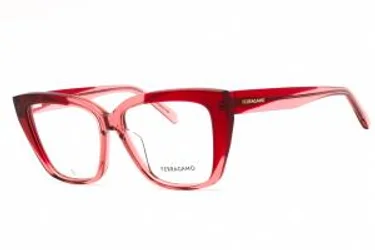 Salvatore Ferragamo SF2939N 617 Eyeglasses Transparent Burgundy 54mm