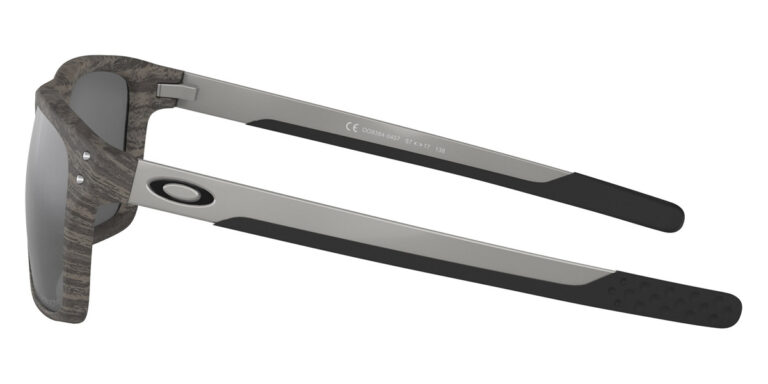 Oakley OO9384 HOLBROOK 0457 Sunglasses Woodgrain Silver 57mm Men