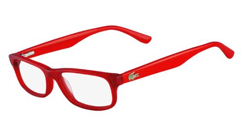 Lacoste L3605 615 Eyeglasses Red 45mm Kids