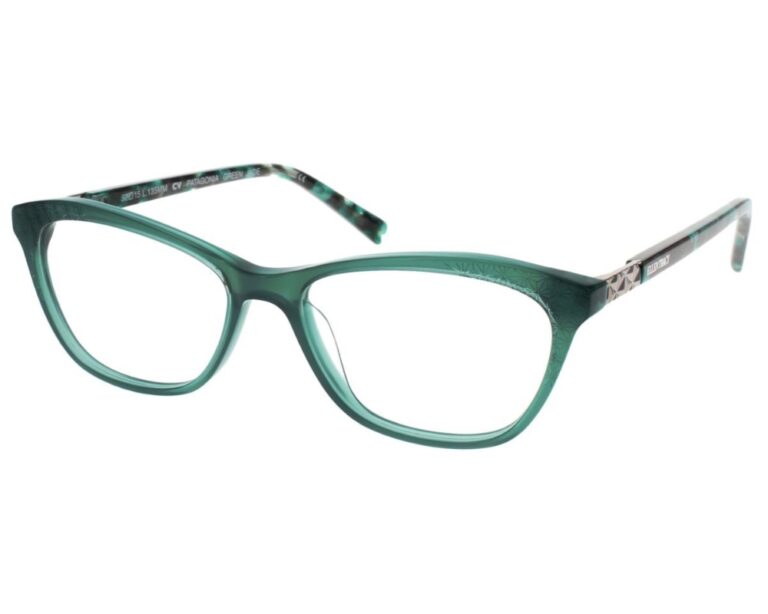 Ellen Tracy Patagonia Eyeglasses Green Jade 52mm Women