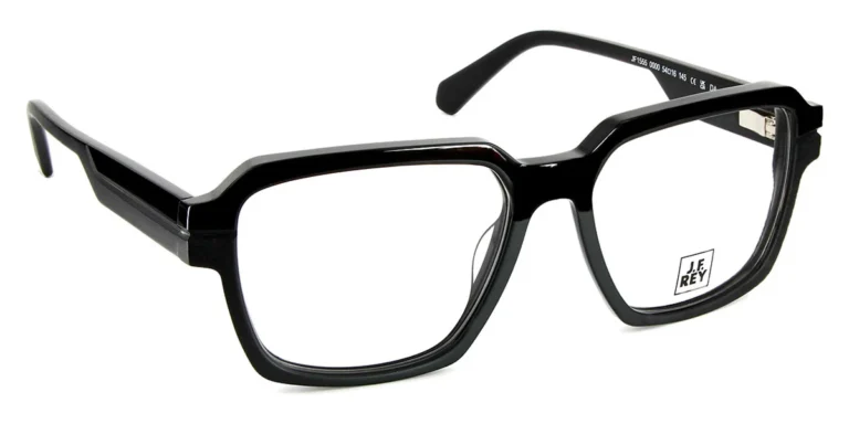 J.F. Rey JF1555 C0000 Eyeglasses Shiny Black/matte Black 54mm Men