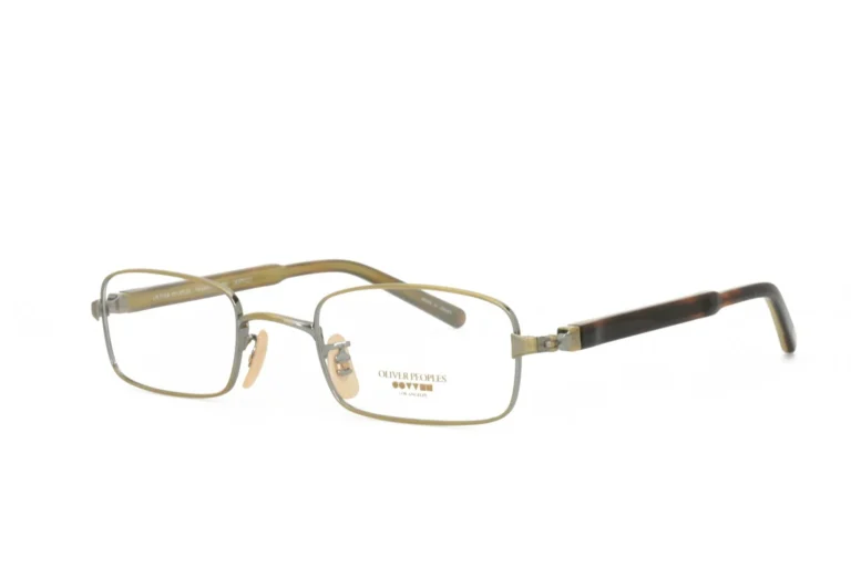 Oliver Peoples Arnaldo Eyeglasses Brown Gold 46mm Kids
