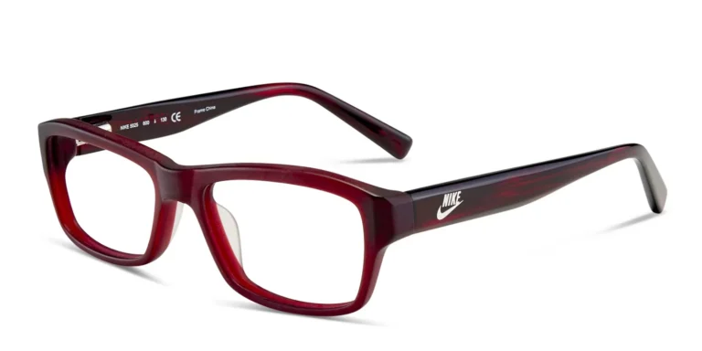 Nike 5525 600 Eyeglasses Burgundy 45mm Kids