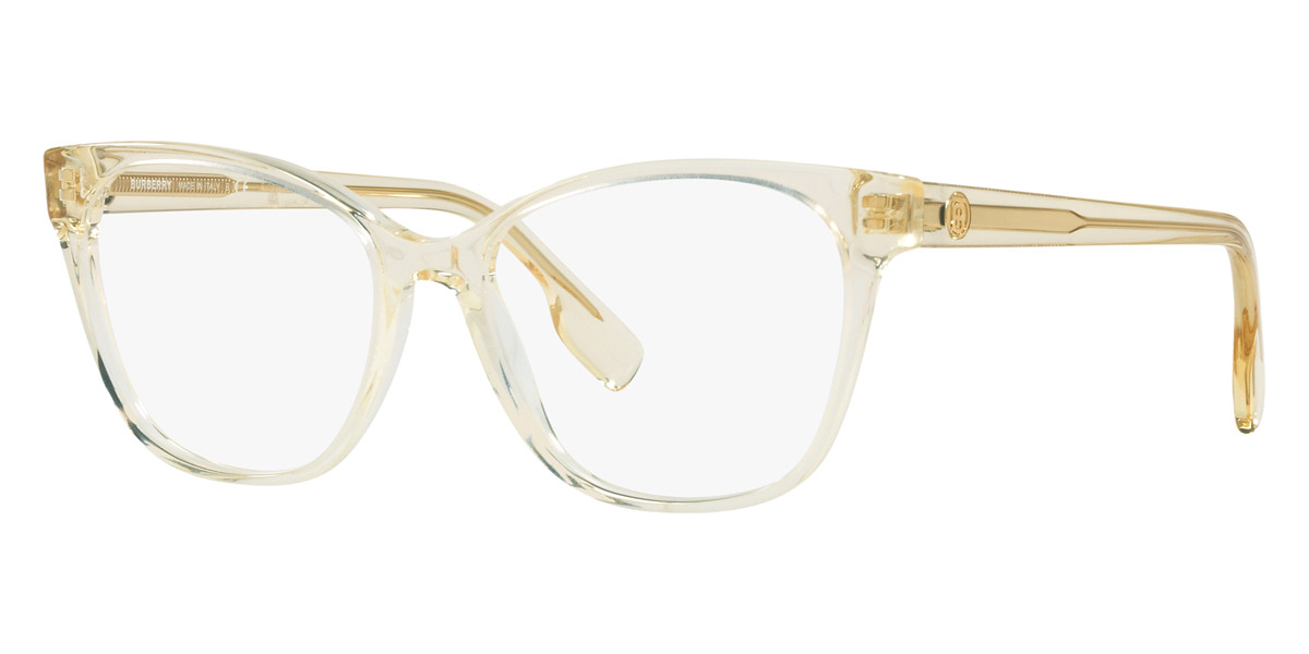 NWT Burberry 0BE2421 Grey Cat Eye 53mm Eyeglasses Burberry 0BE2421 Optical Frame 3002 Brown - eye-oo.com main image 3