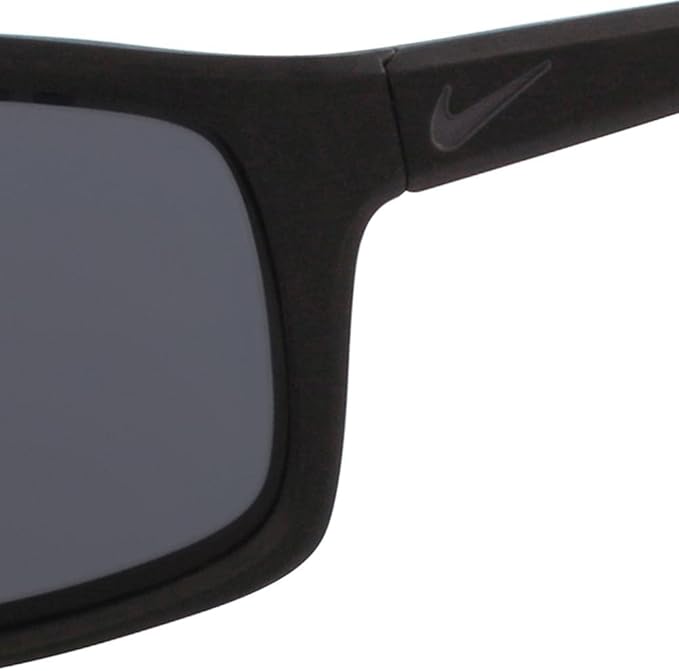 Nike EV1112 001 Sunglasses Matte Black 66mm Men | Lens & Luxe display picture 1