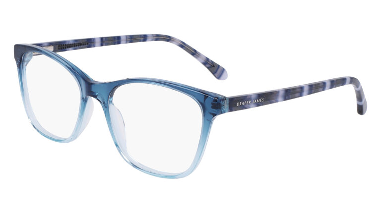 Draper James DJ5041 400 Eyeglasses Indigo Fade 52mm Women