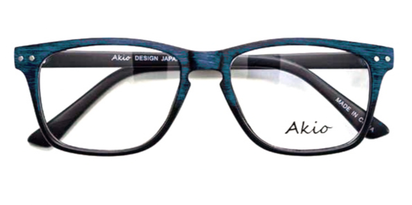 Akio A110 C1 Eyeglasses Teal 53mm Men