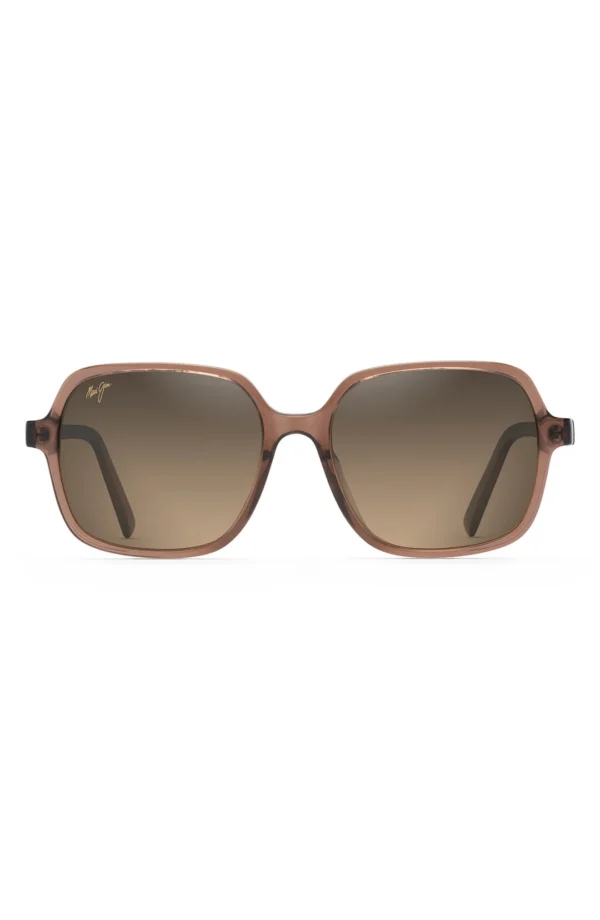 Maui Jim Little Bell HS860 19B Sunglasses Brown 55mm Women