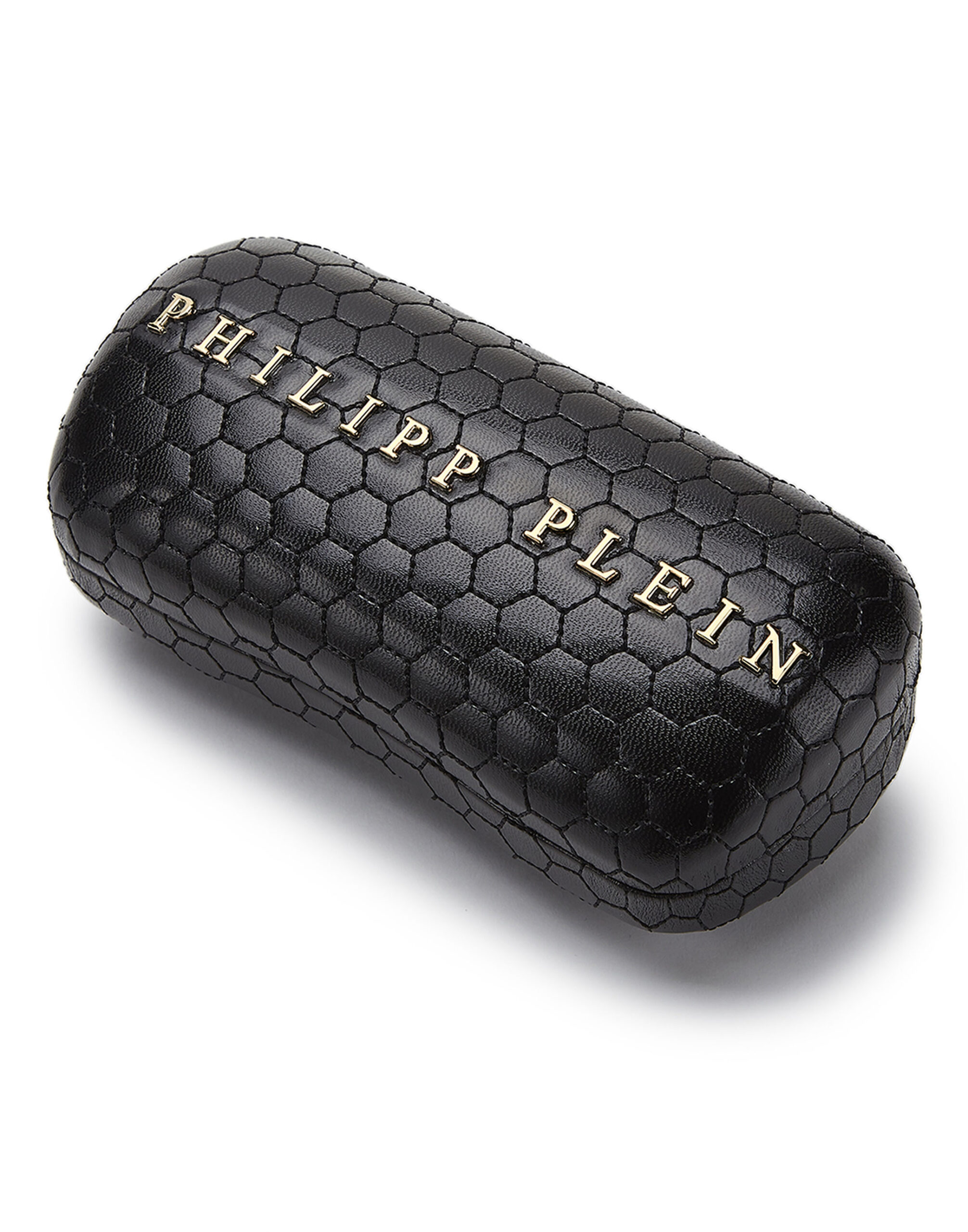 Philipp Plein VPP114M Eyeglasses Gunmetal Metal Oval VPP157M Eyeglasses - Philipp Plein Authorized Retailer  main image 2