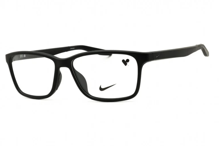 Nike NIKE 7118N 001 Eyeglasses Matte Black 55mm Unisex