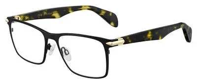 NEW Rag & Bone RNB 7009 00AM Matte Black & Havana Eyeglasses 53/17/145 Rag & Bone RNB7009 00AM Eyeglasses Matte Black... | Lens  main image 4