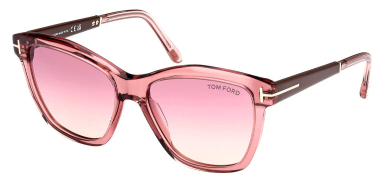 Tom Ford Lucia TF1087 72Z Sunglasses Pink 54mm Women