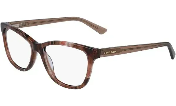 Anne Klein AK5032 505 Eyeglasses Plum Tortoise 50m... | Lens  display picture 2
