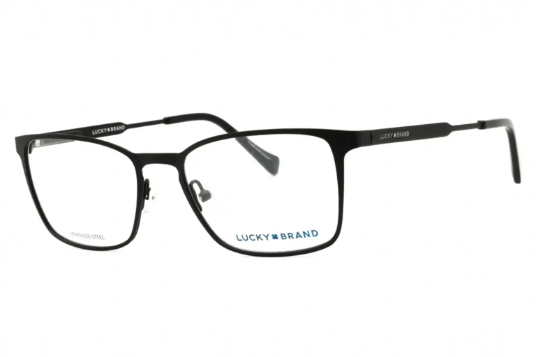 Lucky Brand D312 0MBL Eyeglasses Matte Black 53mm Men