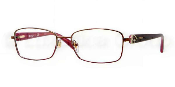 Vogue VO3812B 896 Eyeglasses Brown Pink 53mm Women