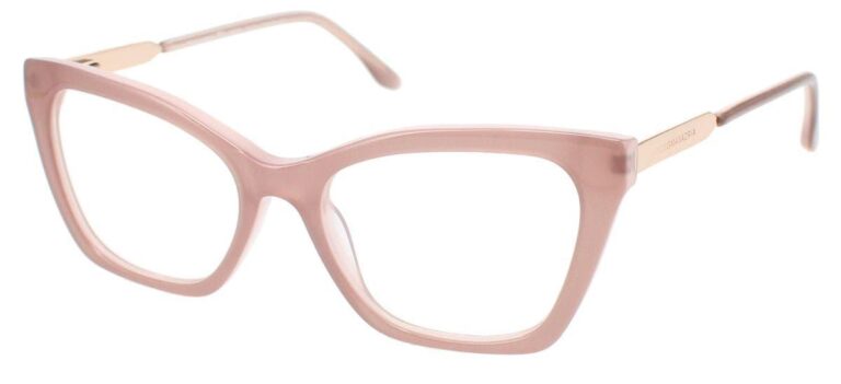 BCBGMAXAZRIA Cerise Eyeglasses Blush Laminate 48mm Women