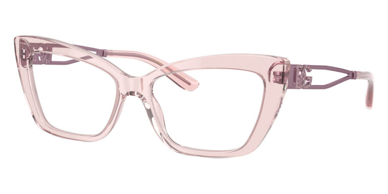 Dolce & Gabbana DG3375B 3148 Eyeglasses Pink 55mm Women