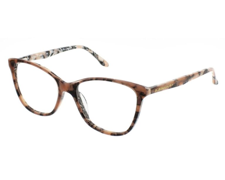 BCBGMAXAZRIA Darby Eyeglasses Blush Multi Laminate 47mm Women