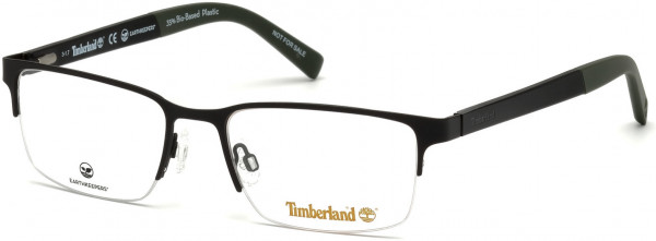 Timberland TB1585 002 TB1585 Eyeglasses Black 54mm Men