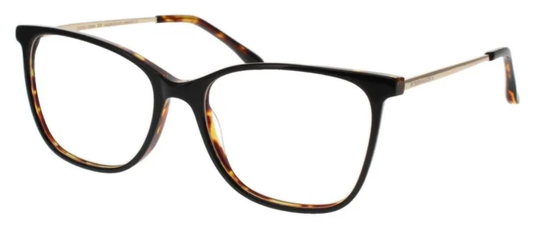 BCBGMAXAZRIA Kaleah Eyeglasses Black Laminate 52mm Women
