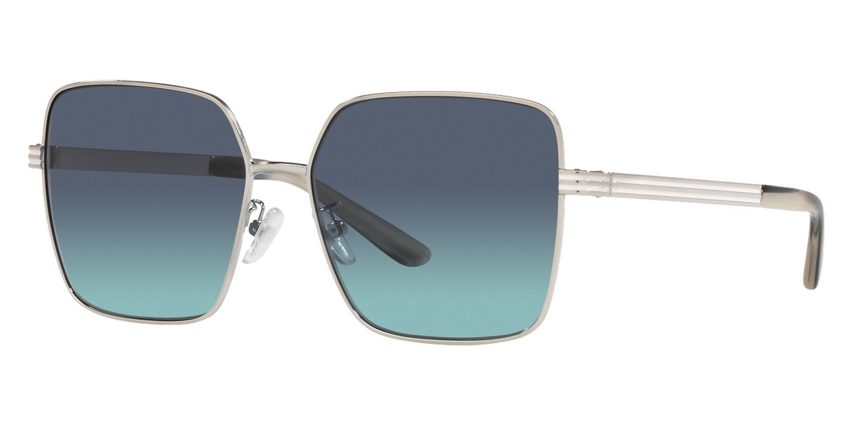 Tory Burch TY6087 33114S Sunglasses Shiny Silver 5... | Lens 