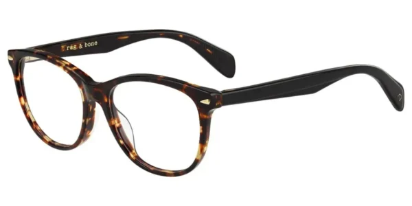Rag & Bone RNB3025 086 Eyeglasses Dark Havana 50mm Women
