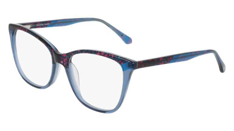 Draper James DJ5064 410 Eyeglasses Navy Floral 54mm Women