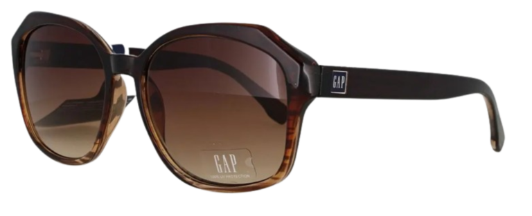 GAP SGP406 580BRO Sunglasses Brown 58mm Women
