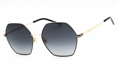 HUGO BOSS BOSS 1589/S 02M2 9O Sunglasses Black Gold 57mm