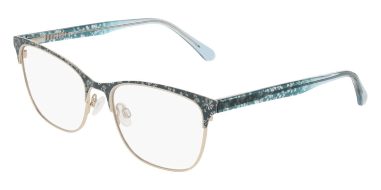 Draper James DJ5065 302 Eyeglasses Emerald Floral 54mm Women