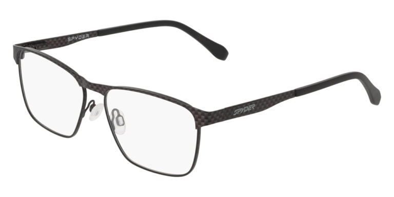 Spyder SP4051 001 Eyeglasses Black Carbon 56mm Men