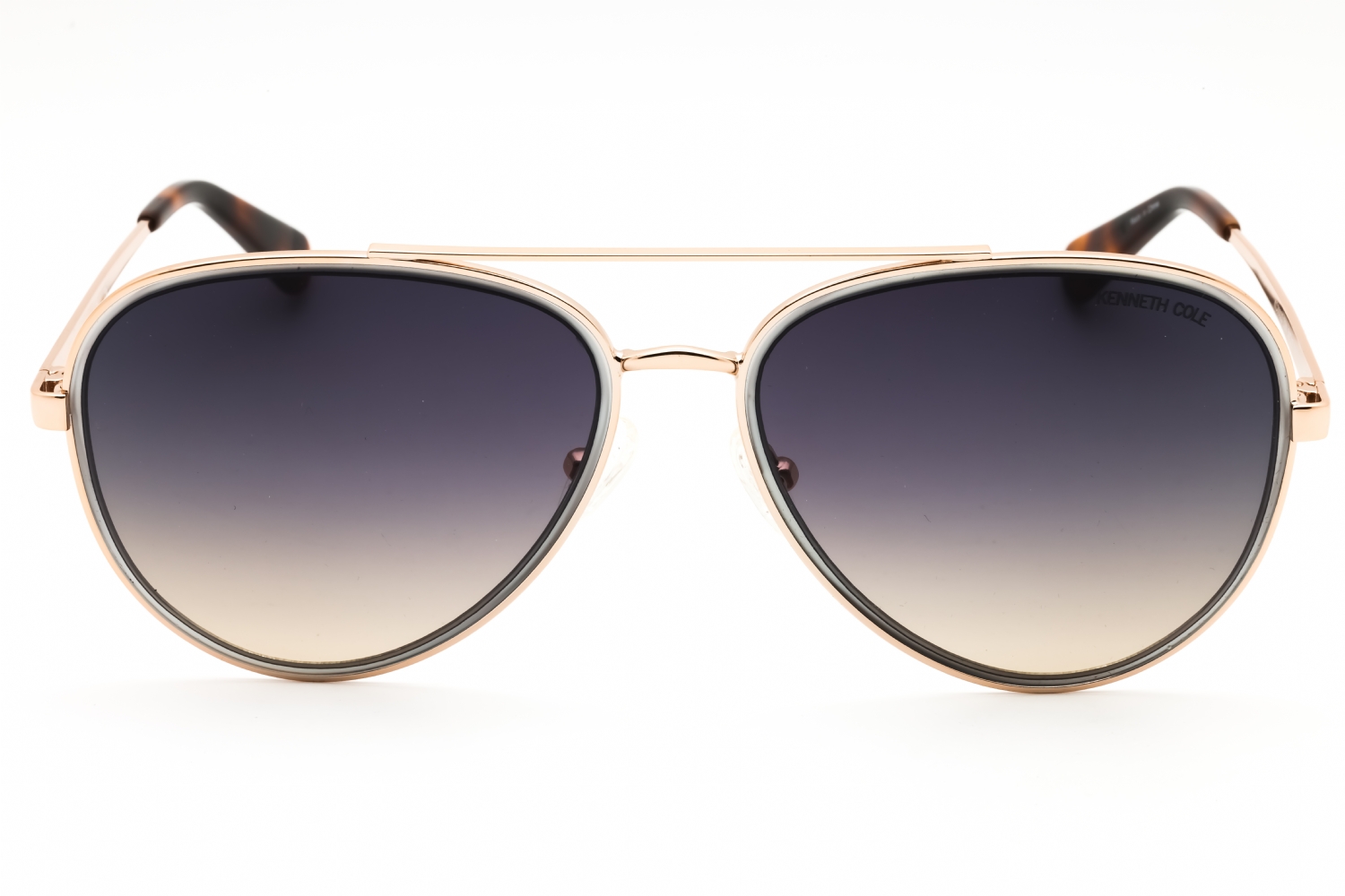 Kenneth Cole Unisex Gold Metal Aviator Sunglasses KC00023 32B NEW Kenneth Cole Unisex Gold Metal Aviator Sunglasses KC00023  main image 2