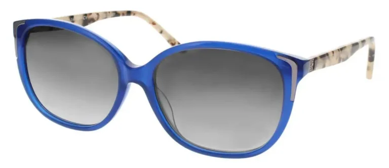BCBGMAXAZRIA Wistful Sunglasses Blue Navy 55mm Women