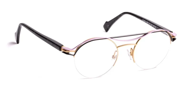J.F. Rey JF2858 C5000 Eyeglasses White Gold/black 47mm Unisex